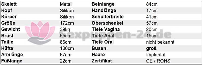 Datenblatt GE 172cm Silikon+Silikon SP-XX-W-XX-XX-16