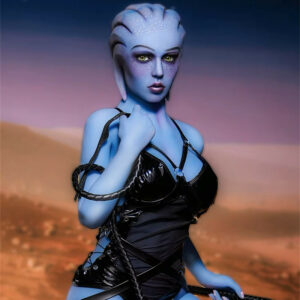 DAINA - blaue fantasy Sexpuppe - 156cm - SciFi (FL/TT)